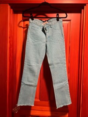 Lightw Blue Women's Straight Leg Jeans